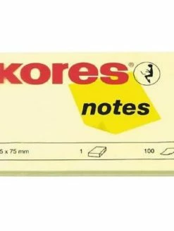 Kores Bloc Note Repositionnable - 125 X 75 Mm