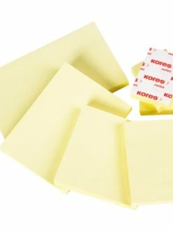 Bloc Note Repositionnable - 75 X 75 Mm - Kores