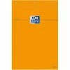 Oxford Bloc Notes - A4 - 160 Pages - Quadrillé 5x5 - Orange