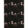 Bloc Notes Sakura Rico Design - Noir - 14,8 X 21 Cm - 50 Pages