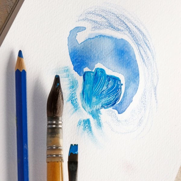 CLAIREFONTAINE Bloc Papier à Grain Multi-techniques Paint'On A5 250 G - Blanc - 20 Feuilles 2 CLAIREFONTAINE Bloc Papier à Grain Multi-techniques Paint'On A5 250 G - Blanc - 20 Feuilles – Image 2