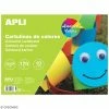 Apli Kids Bloc Papier Carton Apli - Couleurs - 24 X 32 Cm - 10 Pcs