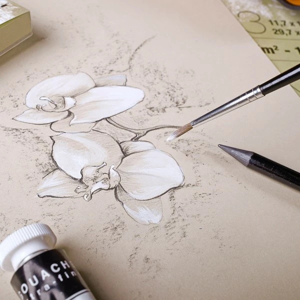 CLAIREFONTAINE Bloc Papier Multi-techniques Paint'On A3 250 G - Naturel - 30 Feuilles 2 CLAIREFONTAINE Bloc Papier Multi-techniques Paint'On A3 250 G - Naturel - 30 Feuilles â Image 2