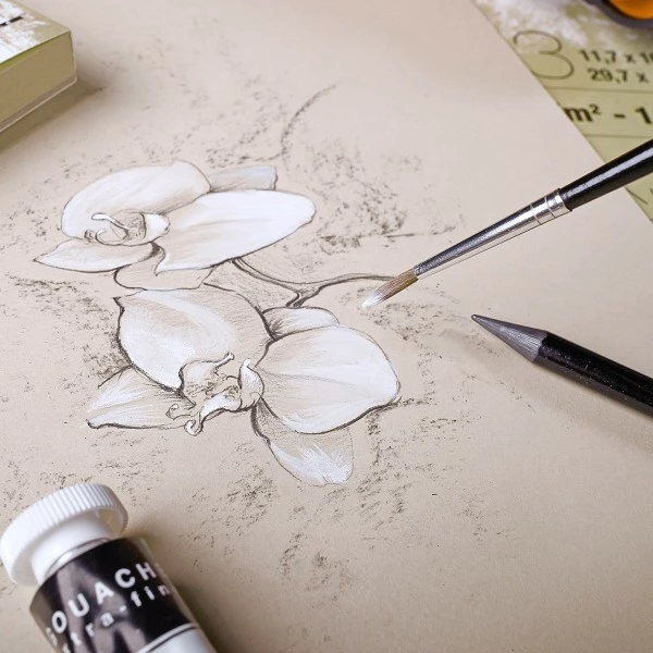 CLAIREFONTAINE Bloc Papier Multi-techniques Paint'On A4 250 G - Naturel - 30 Feuilles 2 CLAIREFONTAINE Bloc Papier Multi-techniques Paint'On A4 250 G - Naturel - 30 Feuilles â Image 2