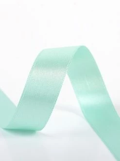 STP Bobine 25m Ruban Satin Double Face Turquoise (25mm)