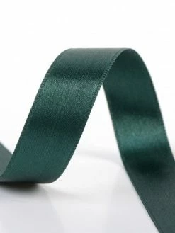 STP Bobine 25m Ruban Satin Double Face Vert Impérial (10mm)