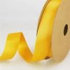 STP Bobine 25m Satin Polyester Recyclé Jaune Or