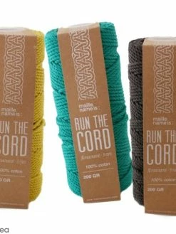 Kesi'Art Bobine Coton Câblé 3 Mm - Maille Name Is - Différents Coloris - 40 M