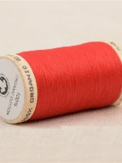 MDC Bobine De Fil 100% Coton Bio 275m Rouge