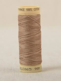 MDC Bobine Fil Coton 90m Fabriqué En France - Beige C65