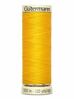 Bobine Fil Gütermann 100m Polyester Jaune - 0106