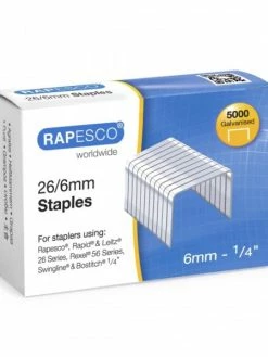 Boite Agrafes 26/6 Rapesco X5000