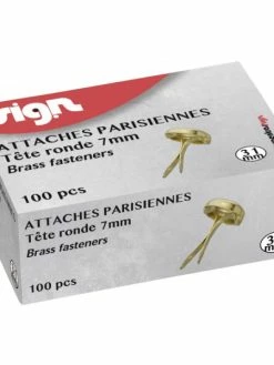 Carpentras Sign Boîte De 100 Attaches Parisiennes 31Mm Sign