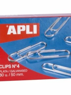 Apli Agipa Boîte De 100 Trombones 50mm Apli