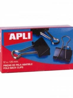 Apli Agipa Boîte De 12 Pinces à Clip 25mm En Métal - Apli