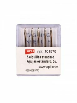 Apli Agipa Boite De 5 Aiguilles Standard Pour Pistolet Textile - Api 101570