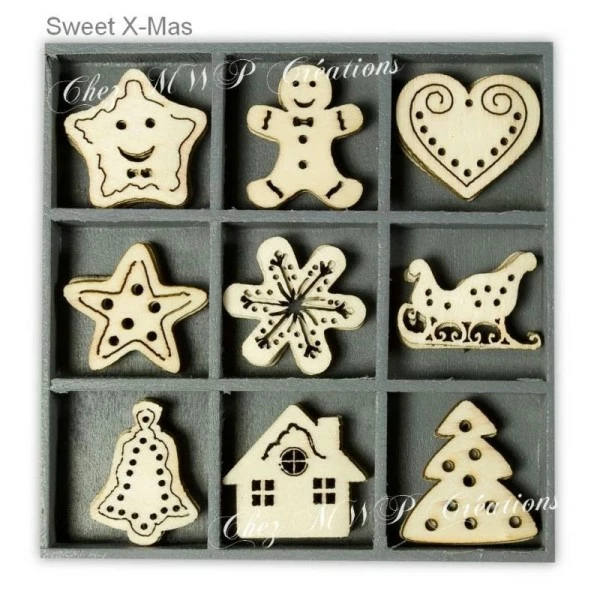 Knorr Prandell Boite Petits Ornements Bois - Noël Et Fin D'Année (Plusieurs Assortiments Disponibles) 1 Knorr Prandell Boite Petits Ornements Bois - Noël Et Fin D'Année (Plusieurs Assortiments Disponibles)