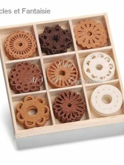 Knorr Prandell Boite Petits Ornements Feutrine - Divers (Plusieurs Assortiments Disponibles)