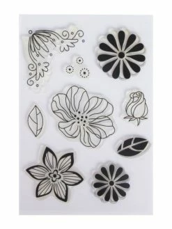 Czech Beads Exclusive Bouquet De Gaufrage Joints Ensemble, Claire En Caoutchouc De Silicone De Timbre, De Scrapbooking Enf -V-Zug shop bouquet de gaufrage joints ensemble claire en caoutchouc de silicone de timbre de scrapbooking enf p 2