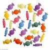 Récréatys Bouton Décoratif à Coller - Gourmand - Bonbons X 28