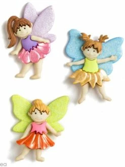 Récréatys Bouton Décoratif - Il était Une Fois - Fées X 3
