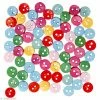 Récréatys Bouton Décoratif - Mini Boutons Vifs X 10 Gr