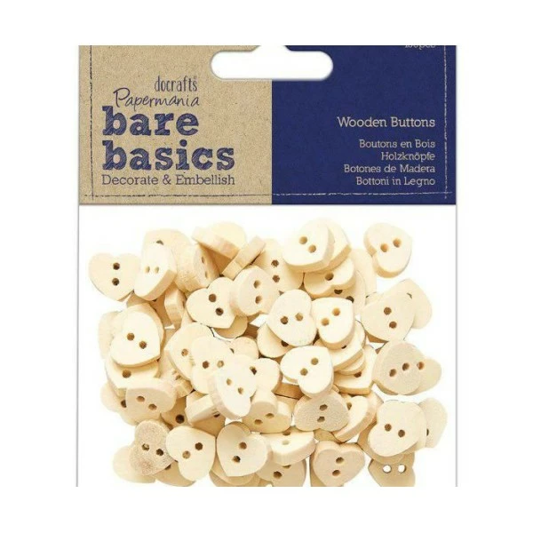 Czech Beads Exclusive Boutons Coeurs 1, L'Art De La Carte,4x1,2 Cm - En Bois De Découpes (100 Kéch.), à L'Ouest De La Conc 1 Czech Beads Exclusive Boutons Coeurs 1, L'Art De La Carte,4x1,2 Cm - En Bois De Découpes (100 Kéch.), à L'Ouest De La Conc