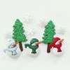 Boutons Dress It Up : Collection Noël - Cool Yule - Bonhomme De Neige Flocon Arbre