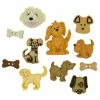 Jesse James Boutons Dress It Up : Dog Days - Journées Canines Chien - Boutons Fantaisie 3D