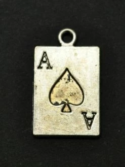 L'ART ET CREATION Breloque As De Pique