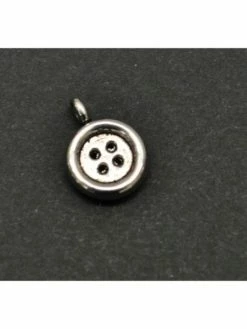 L'ART ET CREATION Breloque Bouton