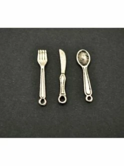 L'ART ET CREATION Breloque Couverts De Table