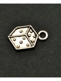 L'ART ET CREATION Breloque Dé De Jeu