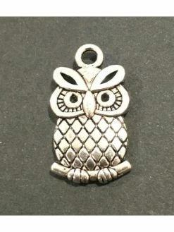 L'ART ET CREATION Breloque Hibou