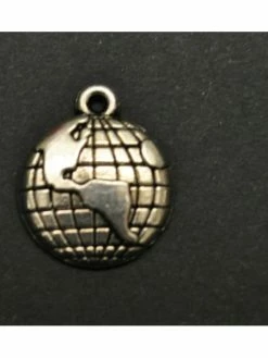 L'ART ET CREATION Breloque Mappemonde