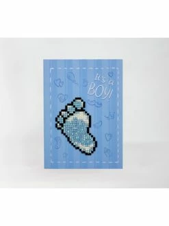 Wizardi Broderie Diamant Kit- C'est Un Garçon WC0438 4 Wizardi Broderie Diamant Kit- C'est Un Garçon WC0438 -V-Zug shop broderie diamant kit cest un garcon wc0438 p 2