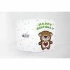 Wizardi Broderie Diamant Kit- Joyeux Anniversaire (ours En Peluche) WC0325