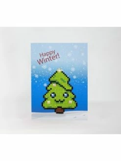 Wizardi Broderie Diamant Kit- Joyeux Hiver WC0316 4 Wizardi Broderie Diamant Kit- Joyeux Hiver WC0316 -V-Zug shop broderie diamant kit joyeux hiver wc0316 p 2