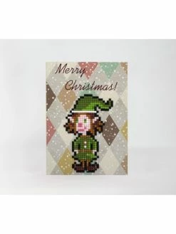 Wizardi Broderie Diamant Kit- Joyeux Noël (elfe) WC0426 4 Wizardi Broderie Diamant Kit- Joyeux Noël (elfe) WC0426 -V-Zug shop broderie diamant kit joyeux noel elfe wc0426 p 2