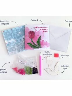 Wizardi Broderie Diamant Kit- Joyeux Noël WC0206 -V-Zug shop broderie diamant kit joyeux noel wc0206 p 3