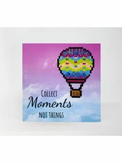 Wizardi Broderie Diamant Kit- Recueillir Des Moments Pas Des Choses WC0251 -V-Zug shop broderie diamant kit recueillir des moments pas des choses wc0251 p 2