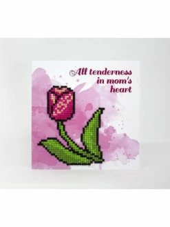 Wizardi Broderie Diamant Kit- Toute Tendresse Dans Le Coeur De Maman WC0136 3 Wizardi Broderie Diamant Kit- Toute Tendresse Dans Le Coeur De Maman WC0136 -V-Zug shop broderie diamant kit toute tendresse dans le coeur de maman wc0136 p 2