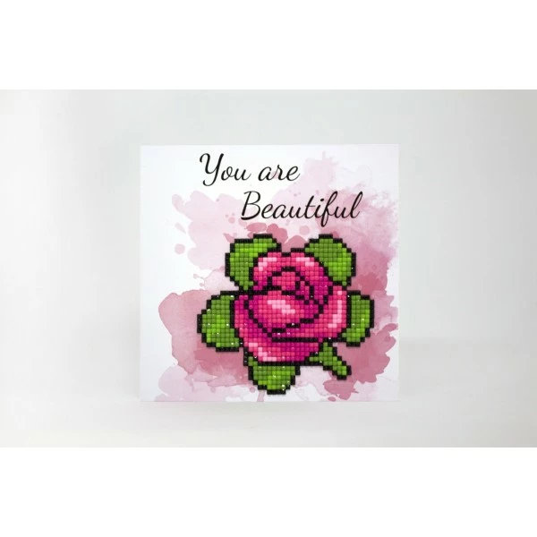 Wizardi Broderie Diamant Kit- Vous êtes Belle WC0172 2 Wizardi Broderie Diamant Kit- Vous êtes Belle WC0172 – Image 2