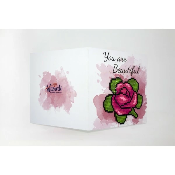Wizardi Broderie Diamant Kit- Vous êtes Belle WC0172 1 Wizardi Broderie Diamant Kit- Vous êtes Belle WC0172