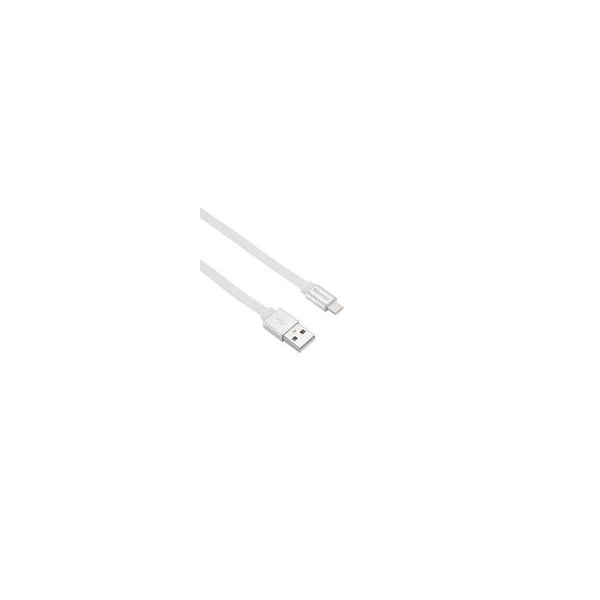 Câble Pour IPhone 5 6 7 8 X XS XR 11 12 2 Mètres Blanc Tekmee 3 Câble Pour IPhone 5 6 7 8 X XS XR 11 12 2 Mètres Blanc Tekmee – Image 3