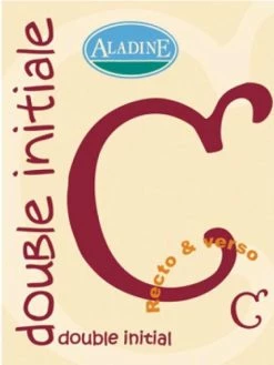 Aladine Cachet Double Initiale C 2 Cm
