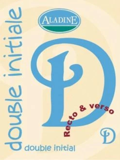 Aladine Cachet Double Initiale D 2 Cm