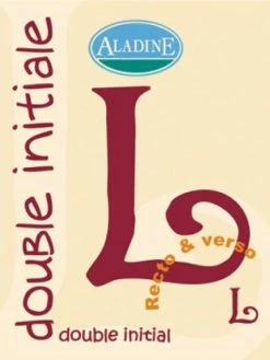 Aladine Cachet Double Initiale L 2 Cm