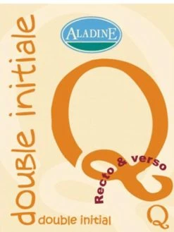 Aladine Cachet Double Initiale Q 2 Cm