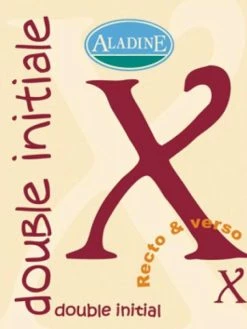 Aladine Cachet Double Initiale X 2 Cm